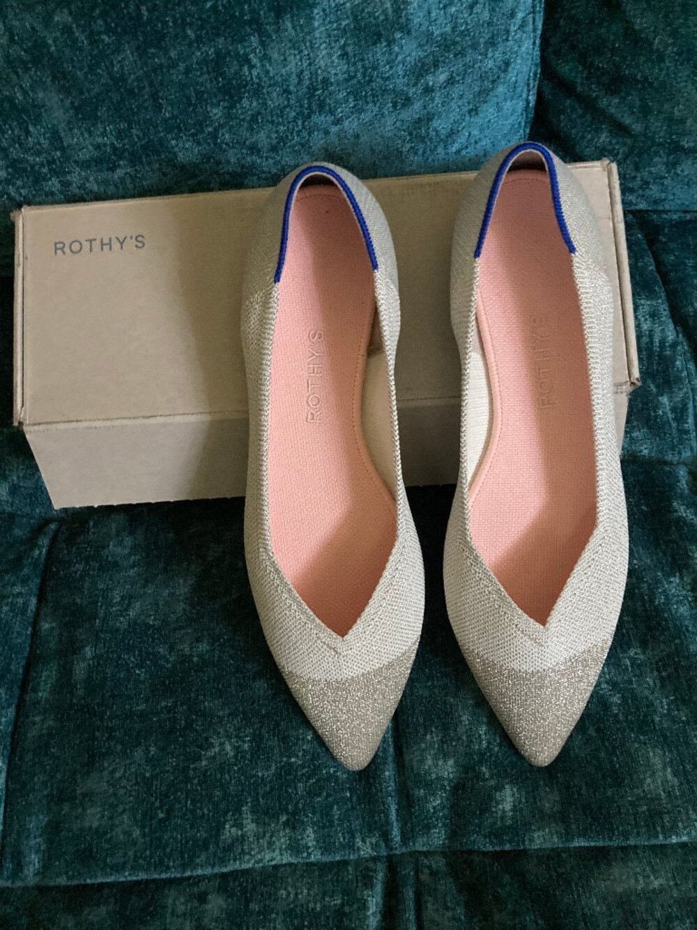 Rothy's The Point Flat Diamond Tip 11 1/2